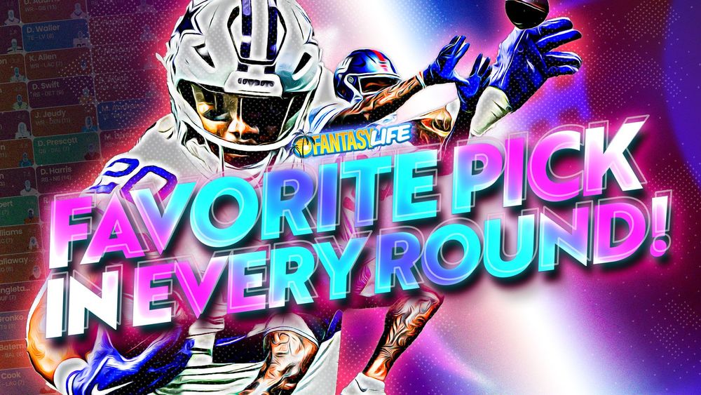 2023 Fantasy Draft Strategy. Favorite Pick in Every Round.